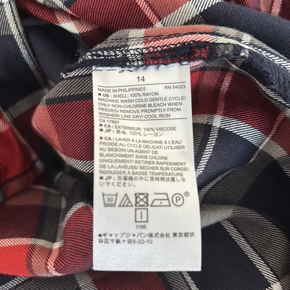 Banana Republic Plaid Shirt Dress - Picture 8 of 9